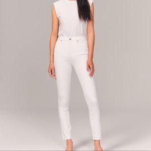 NWT Abercrombie & Fitch High Rise Skinny Jeans